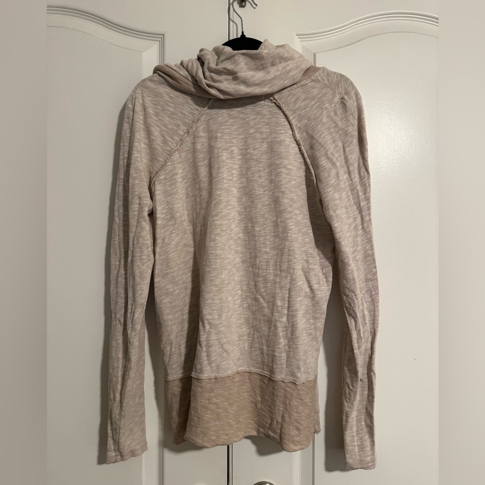 Free PeopleBeach Cotton Cocoon Cowl Pullover